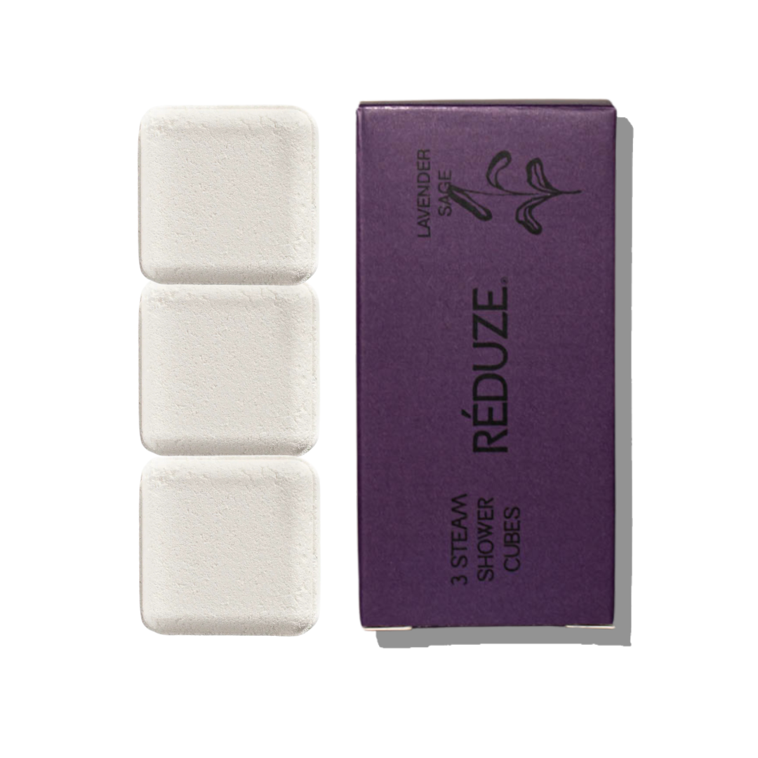Steam Shower Cubes - Lavendel & Salbei, 3er Set
