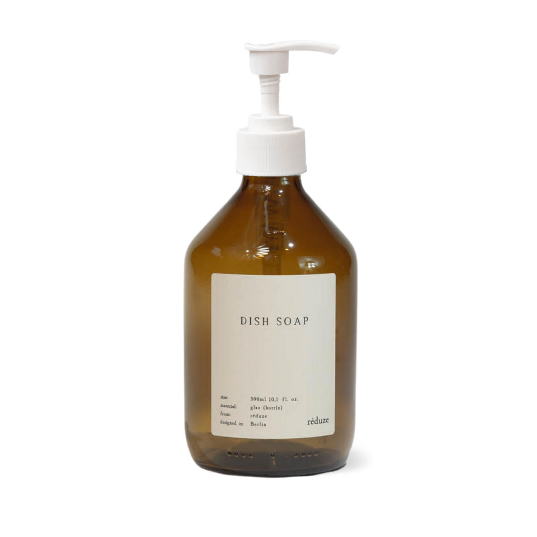 Dish Soap - CARE bottle - brown glass