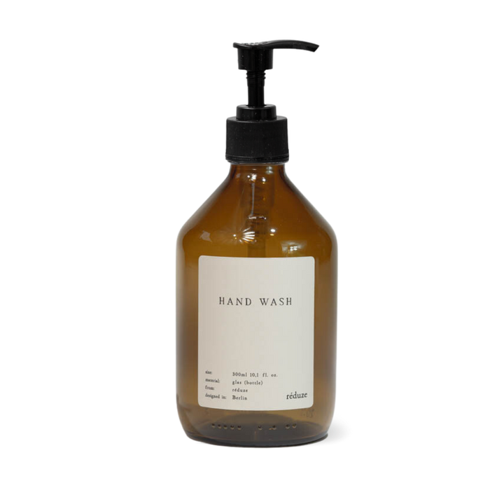 Hand Wash - CARE bottle - brown glass