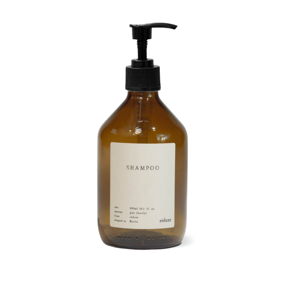 Shampoo - CARE bottle - brown glass