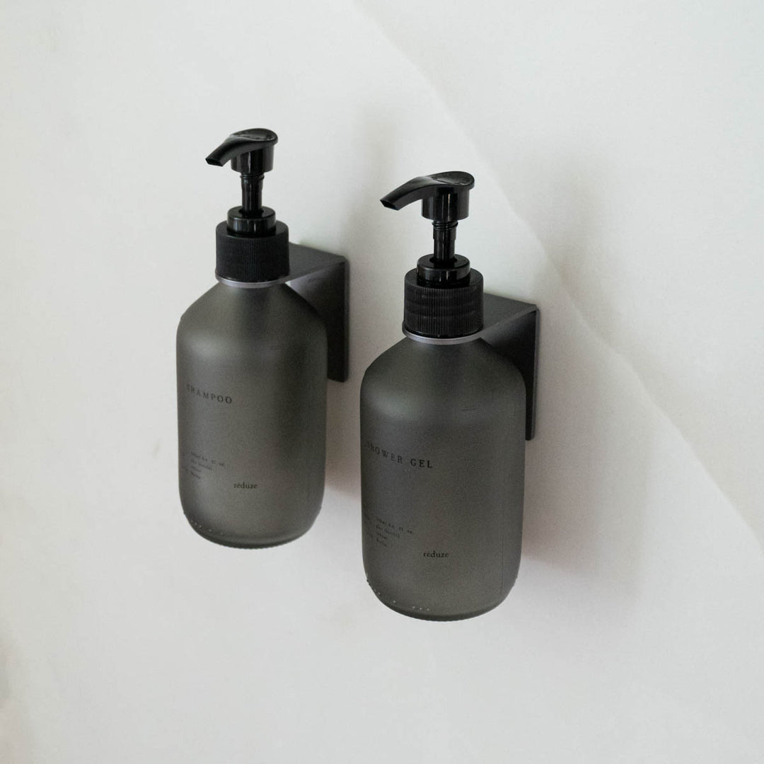 Duo in the shower - CARE Set - Blurry Black - Aluminum