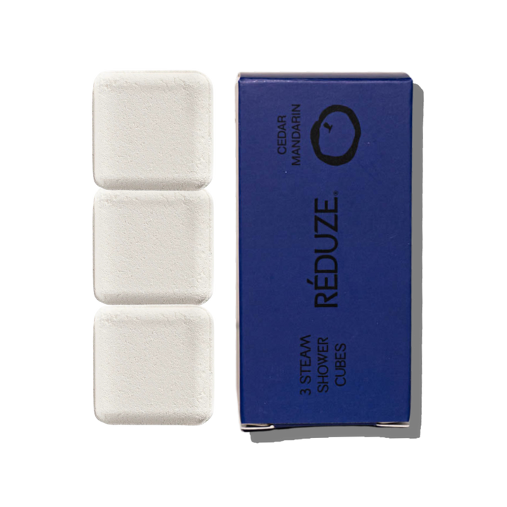 Steam Shower Cubes - Zedernholz & Mandarine, 3er Set