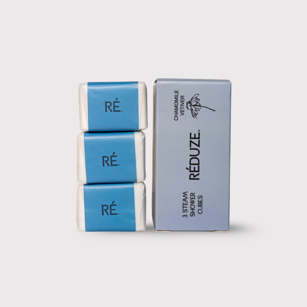 Steam Shower Cubes - Kamille & Vetiver, 3er Set
