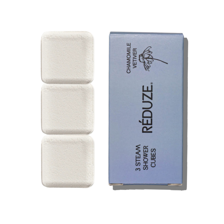 Steam Shower Cubes - Kamille & Vetiver, 3er Set