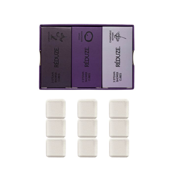 Steam Shower Cubes - The Calm & Sleep Edit, Set of 9