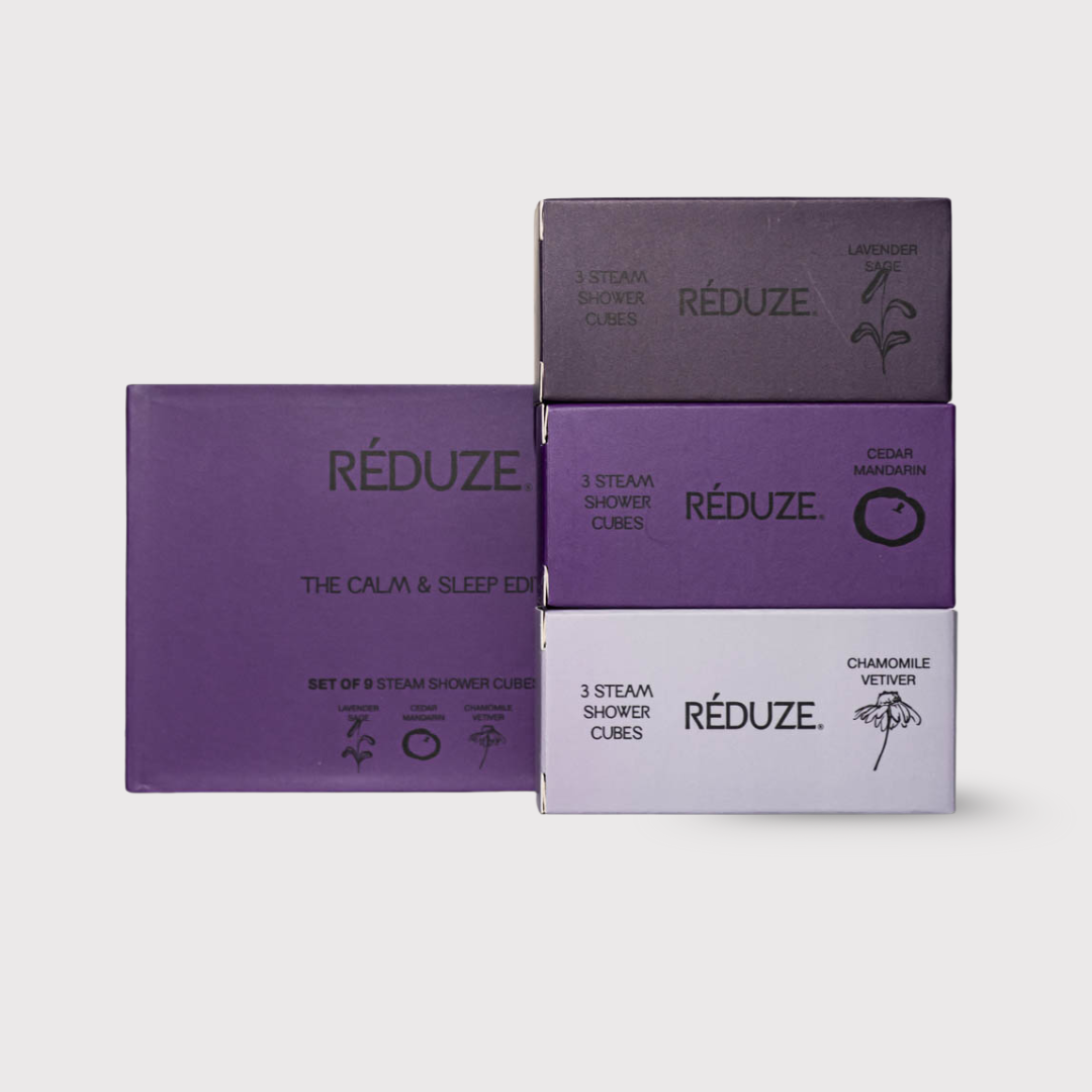 Steam Shower Cubes - The Calm & Sleep Edit, Set of 9