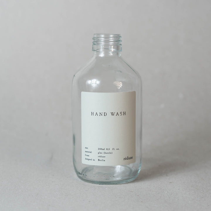 B-Ware: Hand Wash - 250ml CARE Flasche - Klarglas