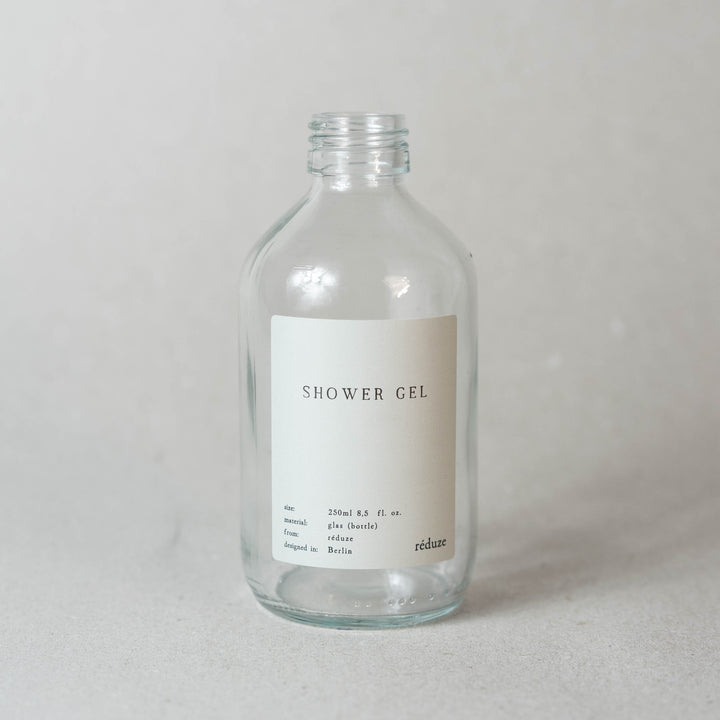 B-Ware: Shower Gel - 250ml CARE Flasche - Klarglas