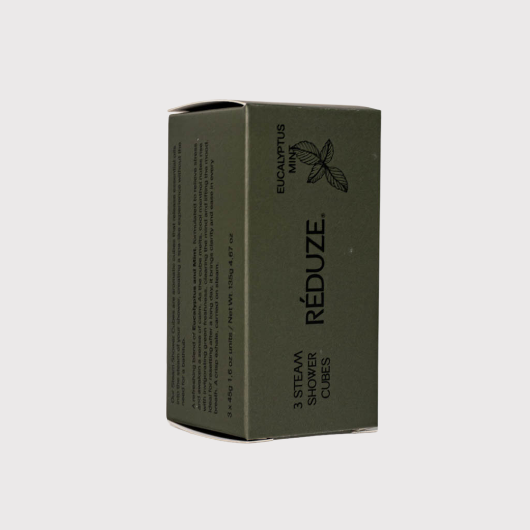 Steam Shower Cubes - Eukalyptus & Minze, 3er Set