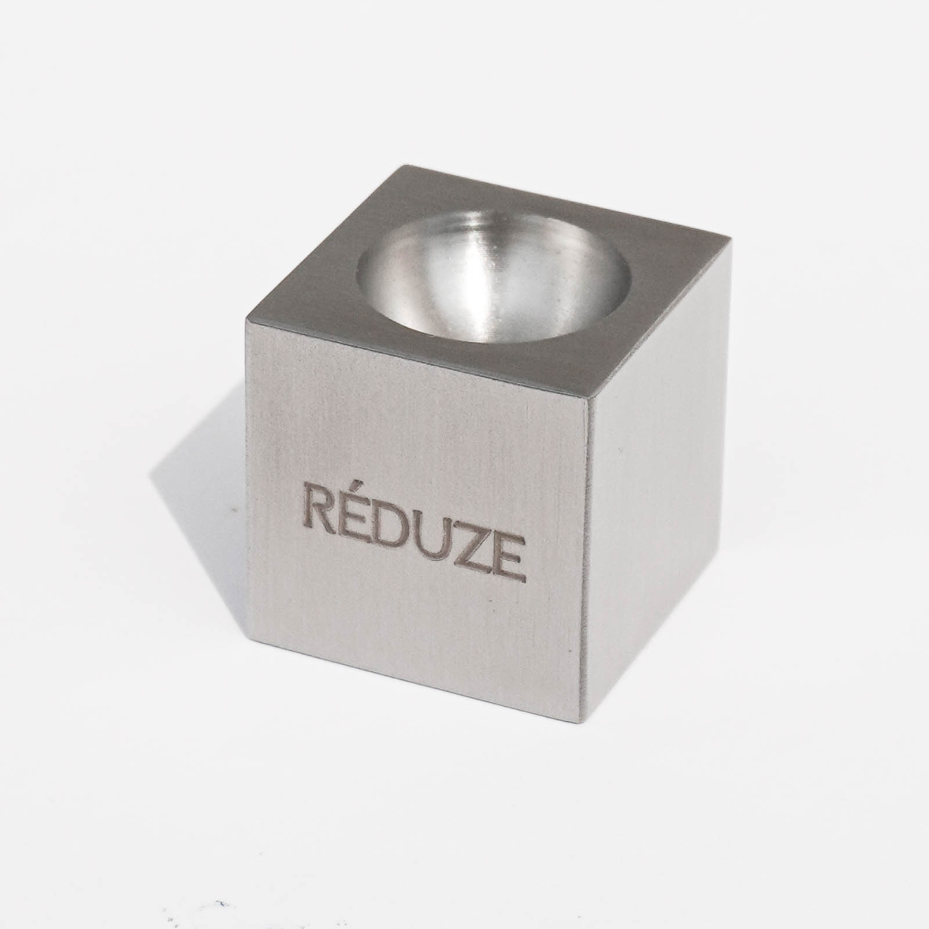Edelstahl Räucherstäbchenhalter Mit Aschen-Teller – Für 7 Stäbchen, Silber, 12x12 Cm