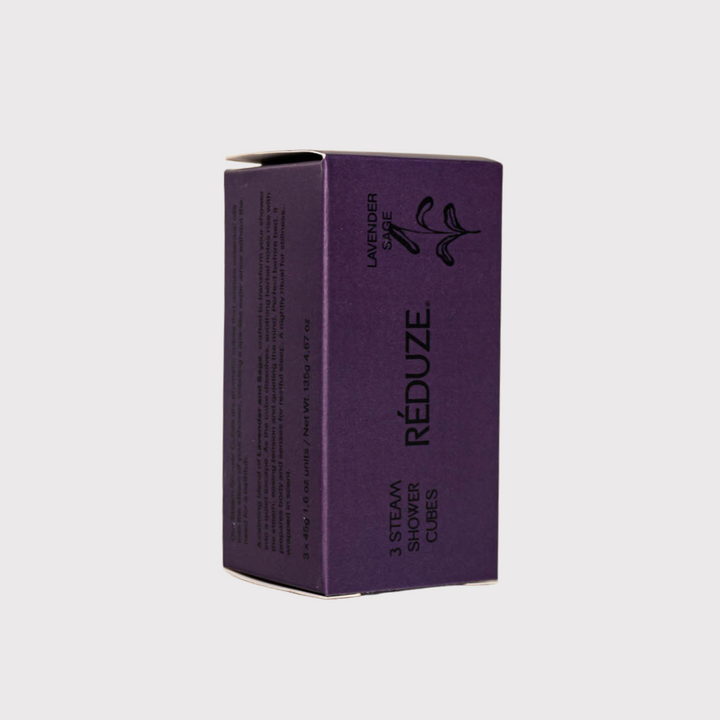Steam Shower Cubes - Lavendel & Salbei, 3er Set