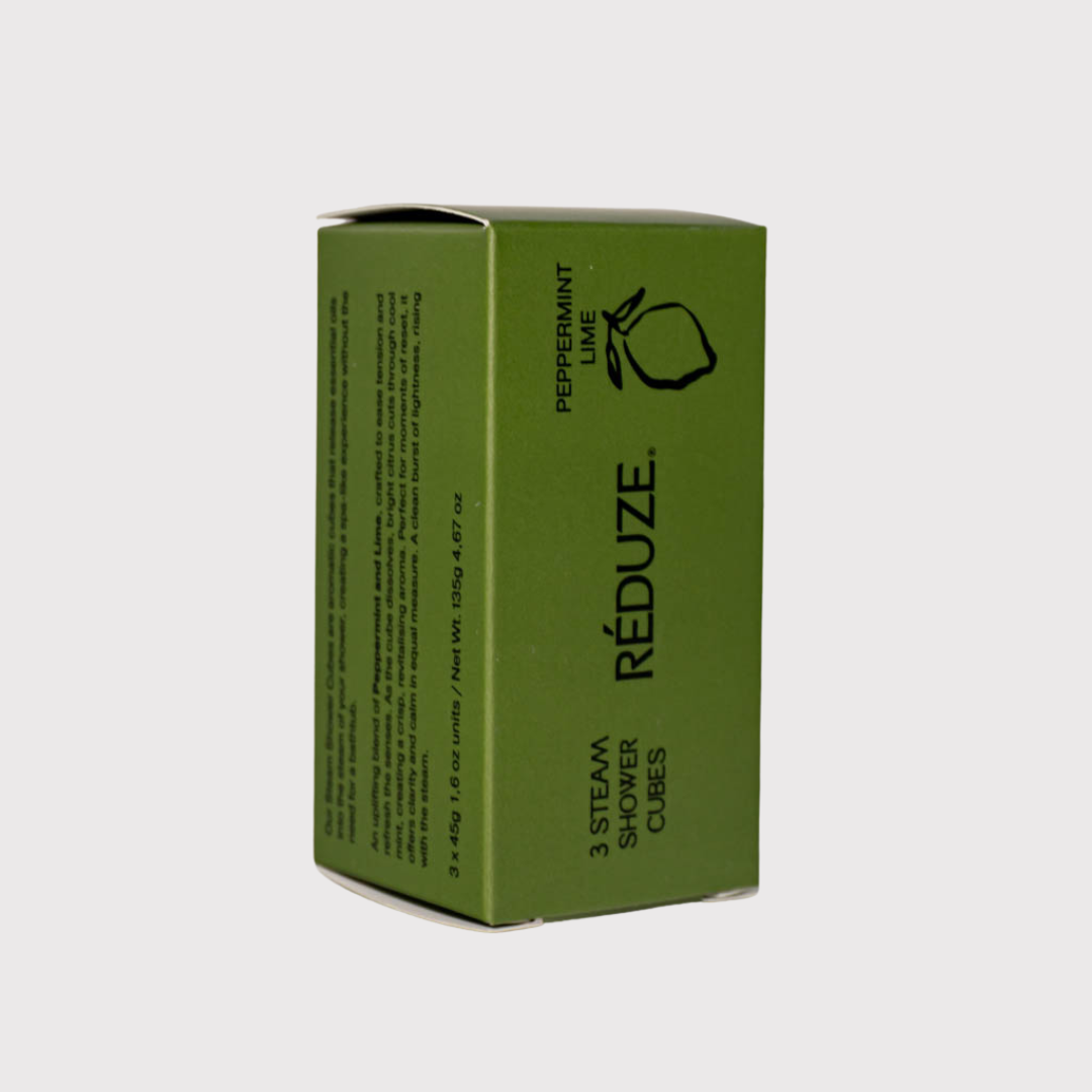 Steam Shower Cubes - Pfefferminze & Limette, 3er Set