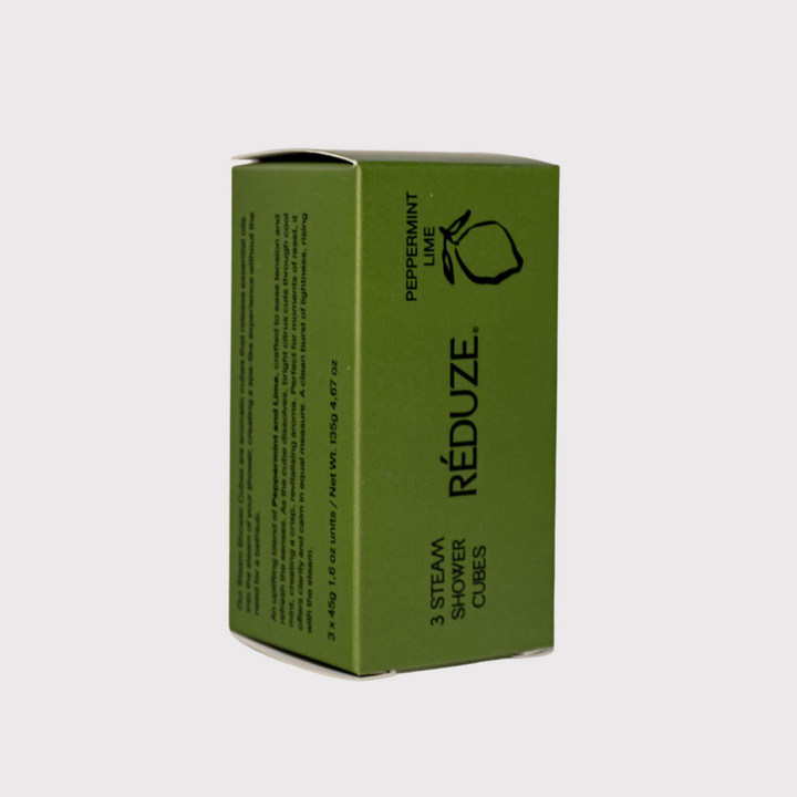Steam Shower Cubes - Pfefferminze & Limette, 3er Set