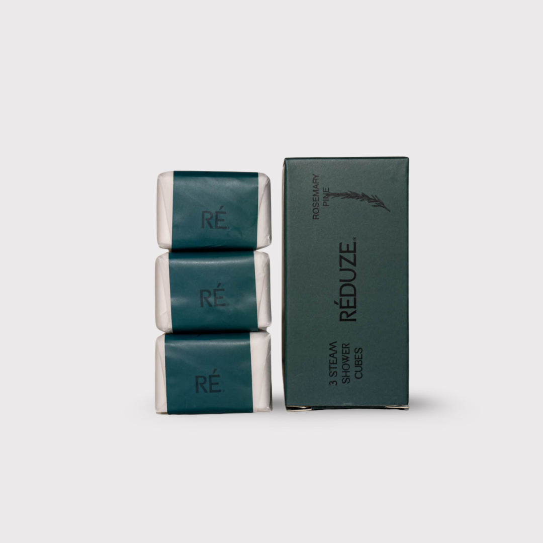 Steam Shower Cubes - Rosmarin & Pinie, 3er Set