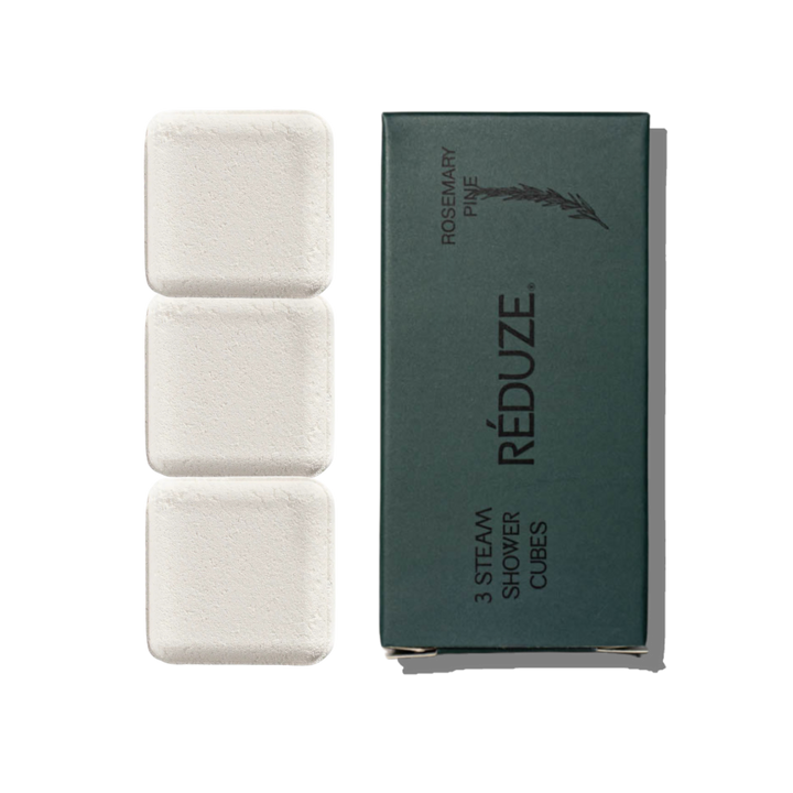 Steam Shower Cubes - Rosmarin & Pinie, 3er Set