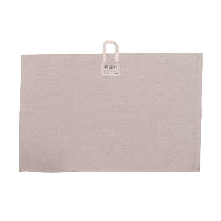 Geschirrtuch - DISHES & WORKTOP - natur uni