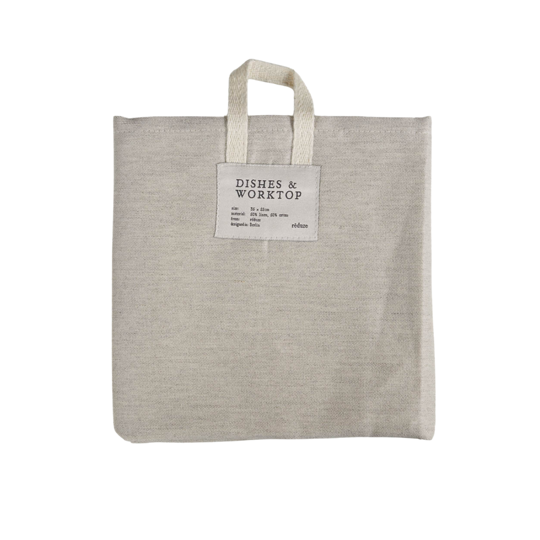Geschirrtuch - DISHES & WORKTOP - natur uni
