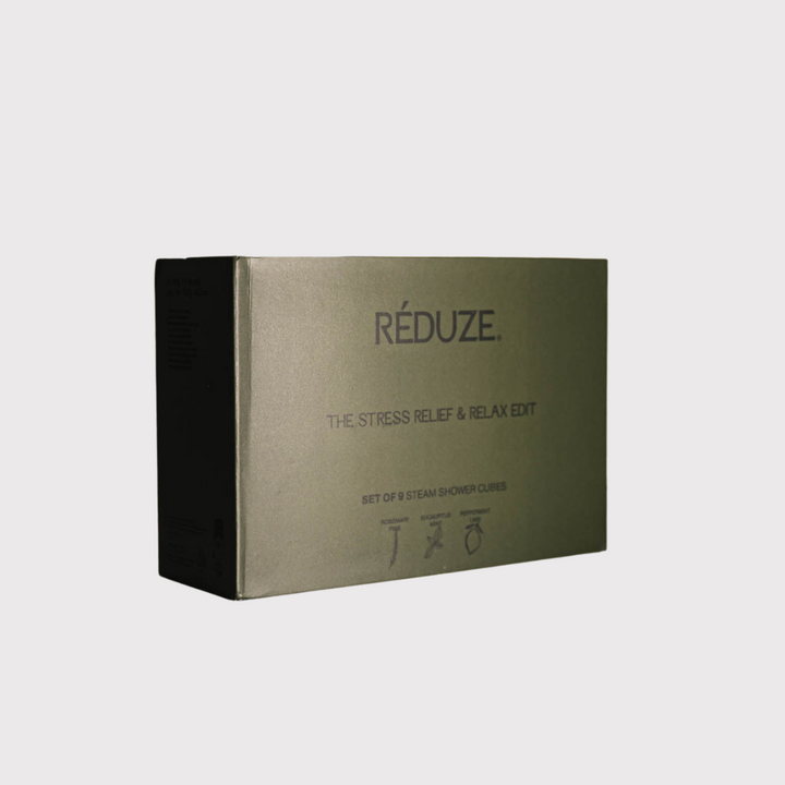 Steam Shower Cubes - The Stress Relief & Relax Edit, Set of 9