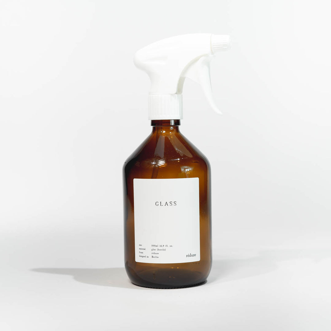 Glass - CLEAN bottle - brown glass - 500ml