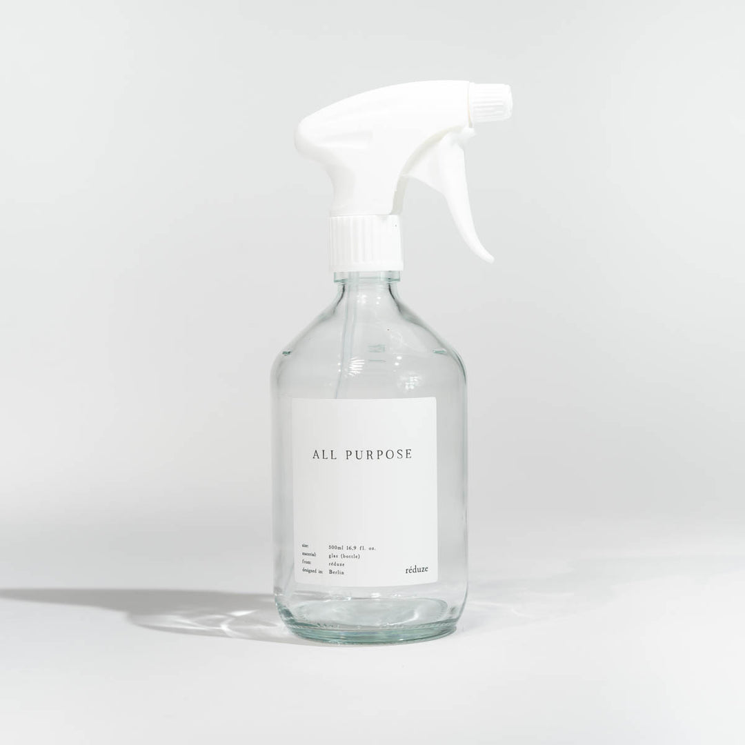 All Purpose - CLEAN bottle - clear glass - 500ml