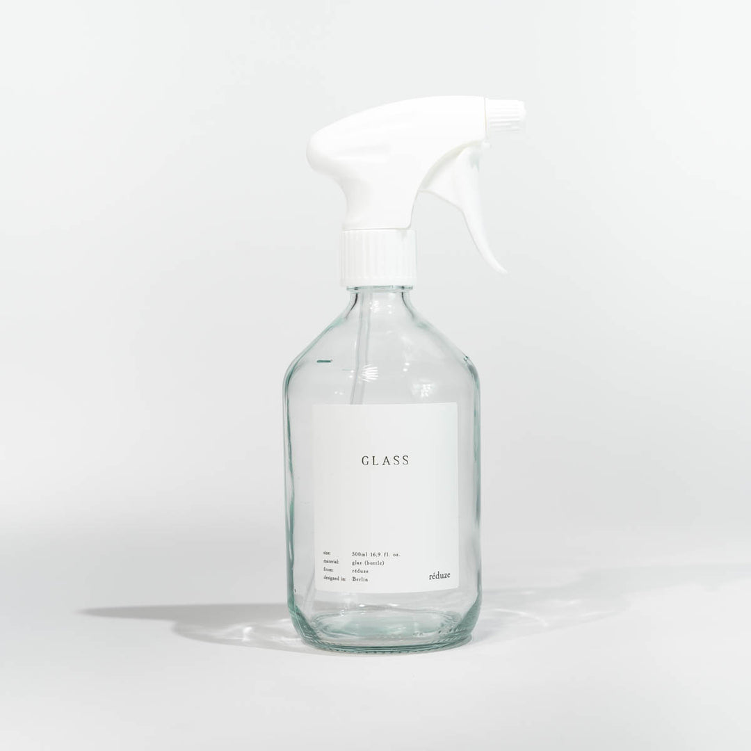 Glass - CLEAN bottle - clear glass - 500ml