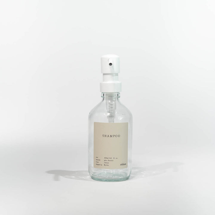 Shampoo - CARE Flasche - Klarglas