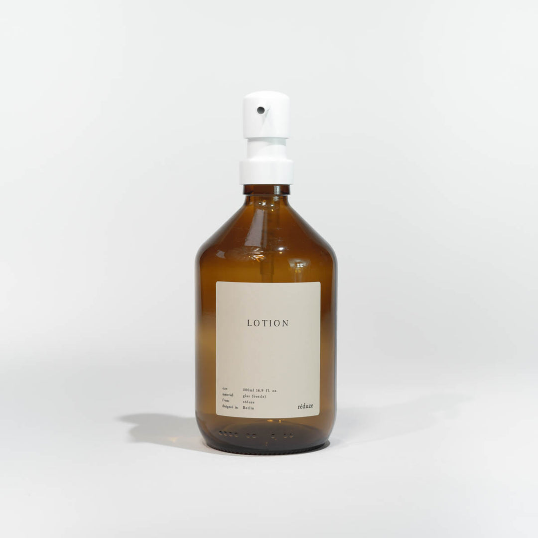 Lotion - CARE Flasche - Braunglas