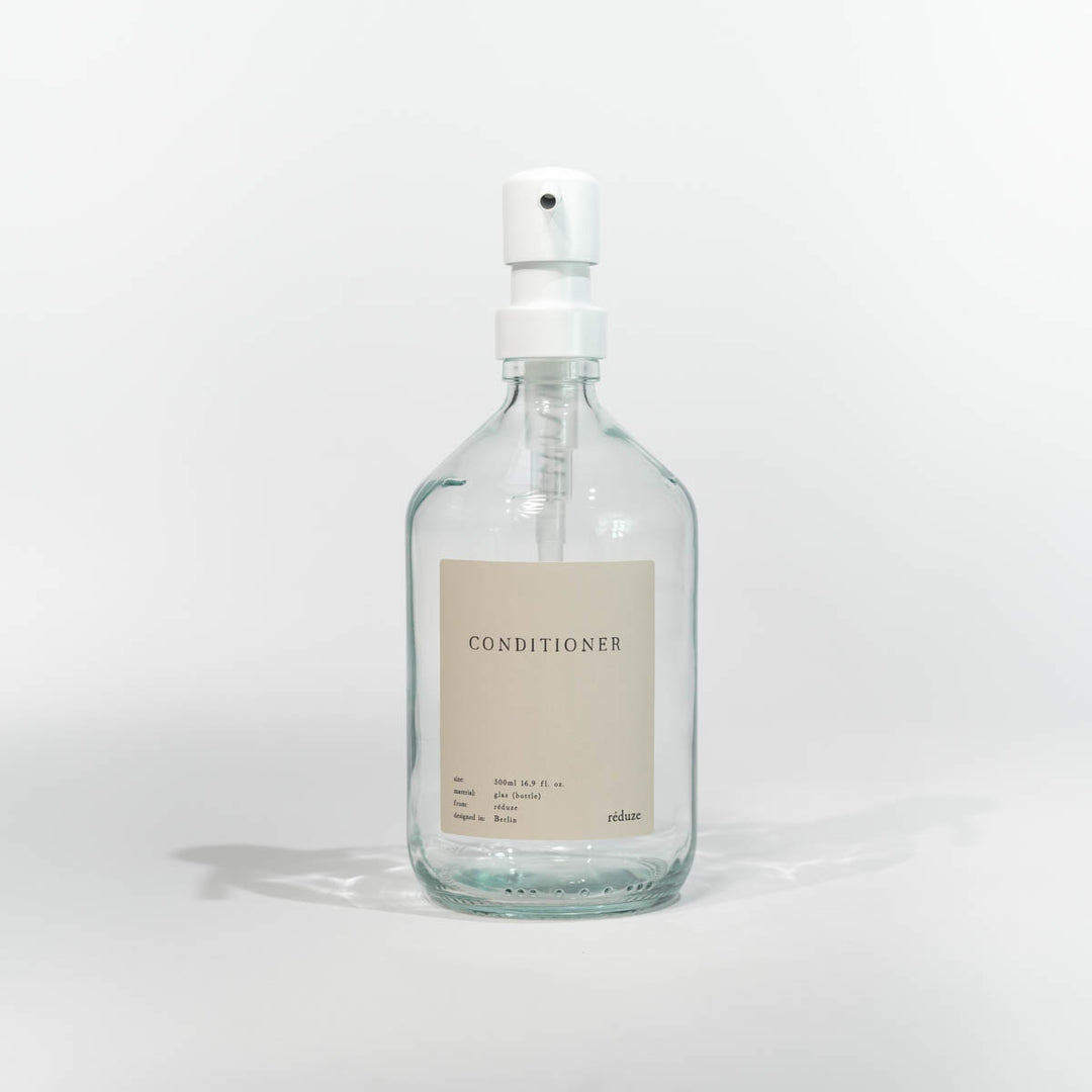 Conditioner - CARE bottle - clear glass
