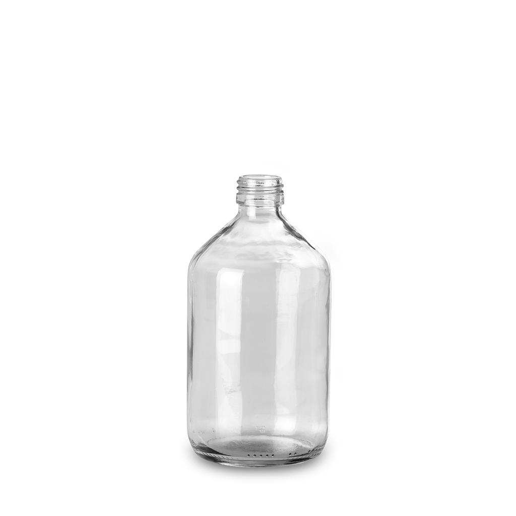 250ml CARE-Flasche - Klarglas