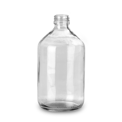500ml CARE-Flasche - Klarglas